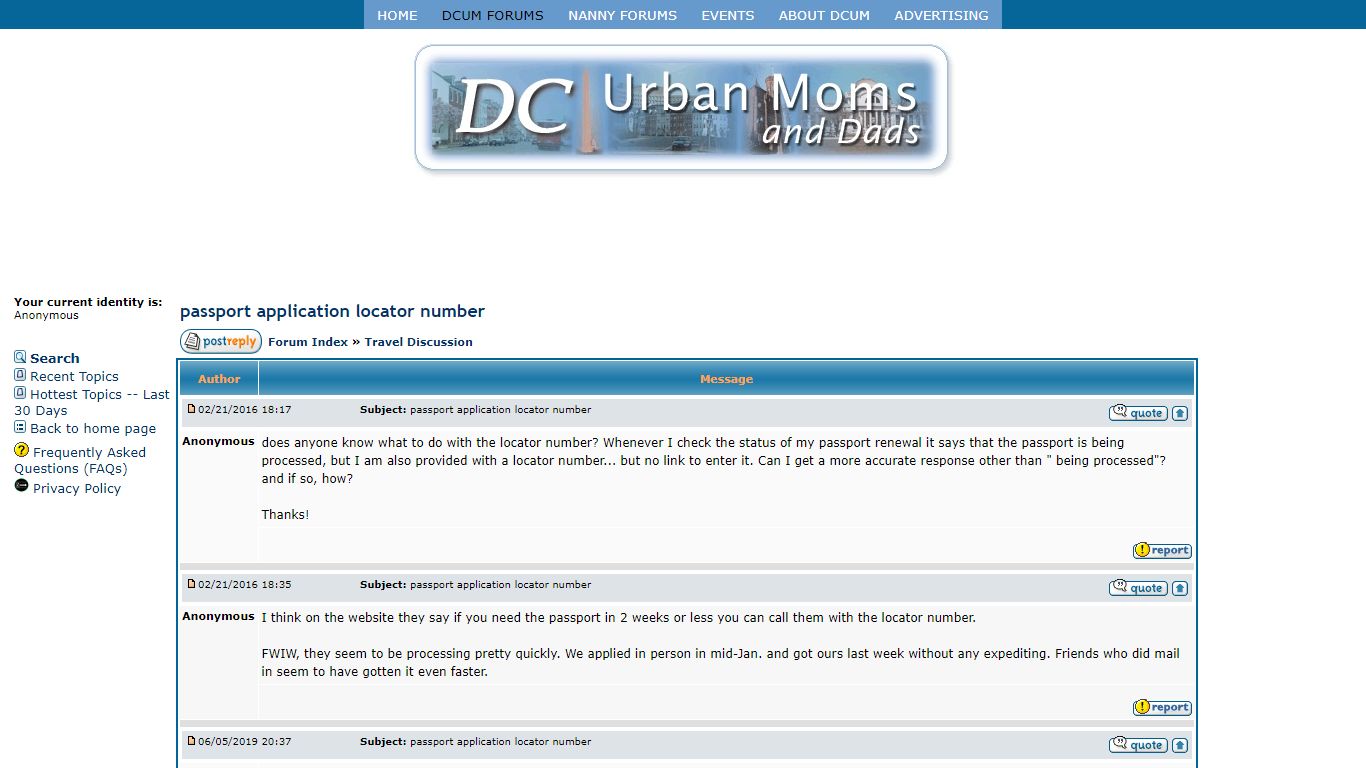 passport application locator number - DC Urban Mom